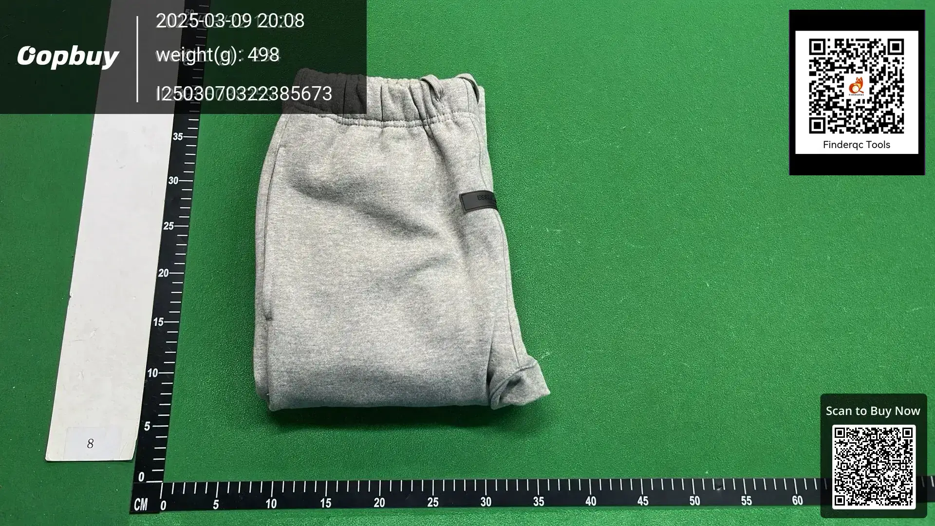 Fog Essentials Flocked Printed Straight-Leg Pants High Street American Drawstring Casual Wide-Leg Pants for Men