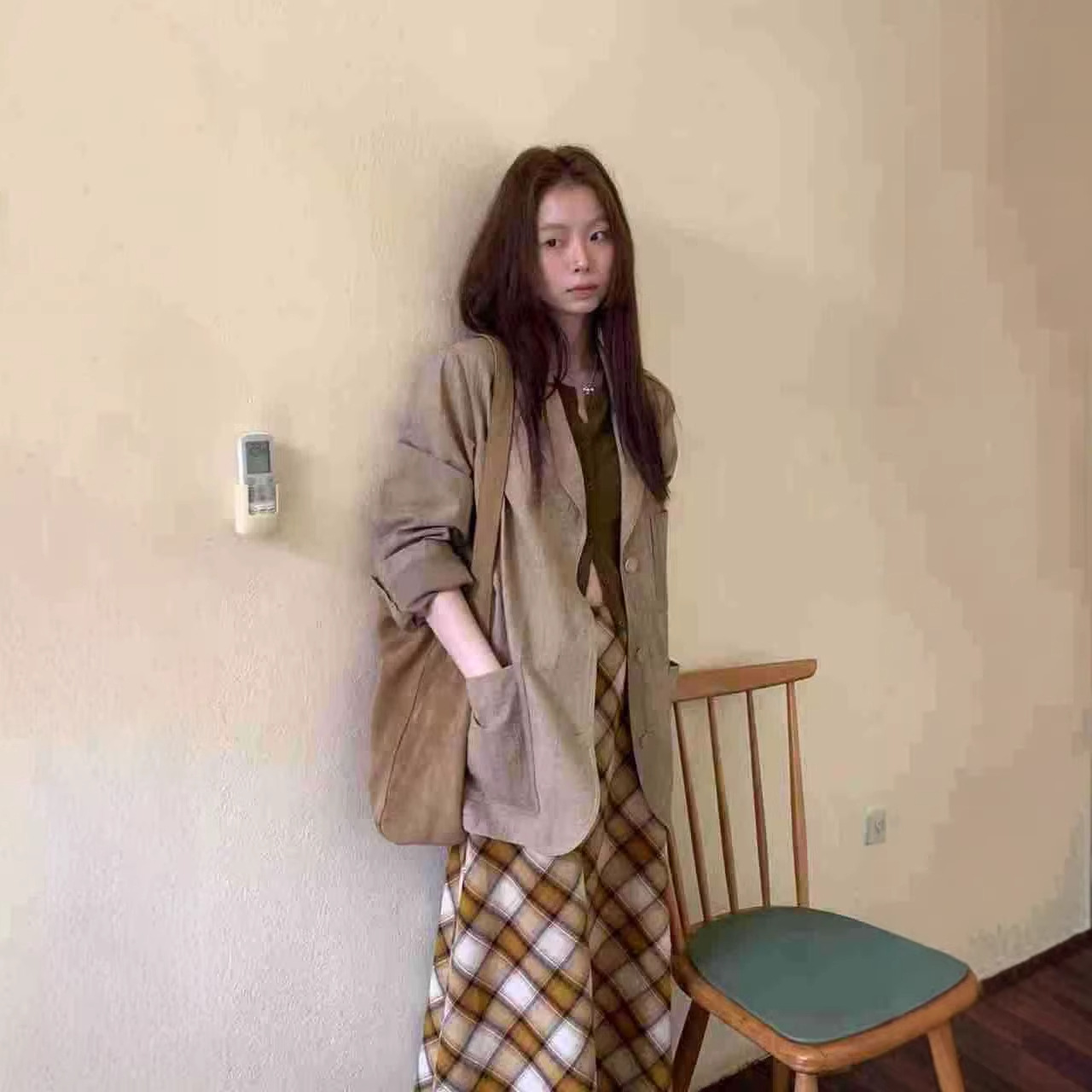 Fashionable Tie-Dye Blazer for Women, 2026 Spring New Style, Elegant and Sophisticated Simple Suit