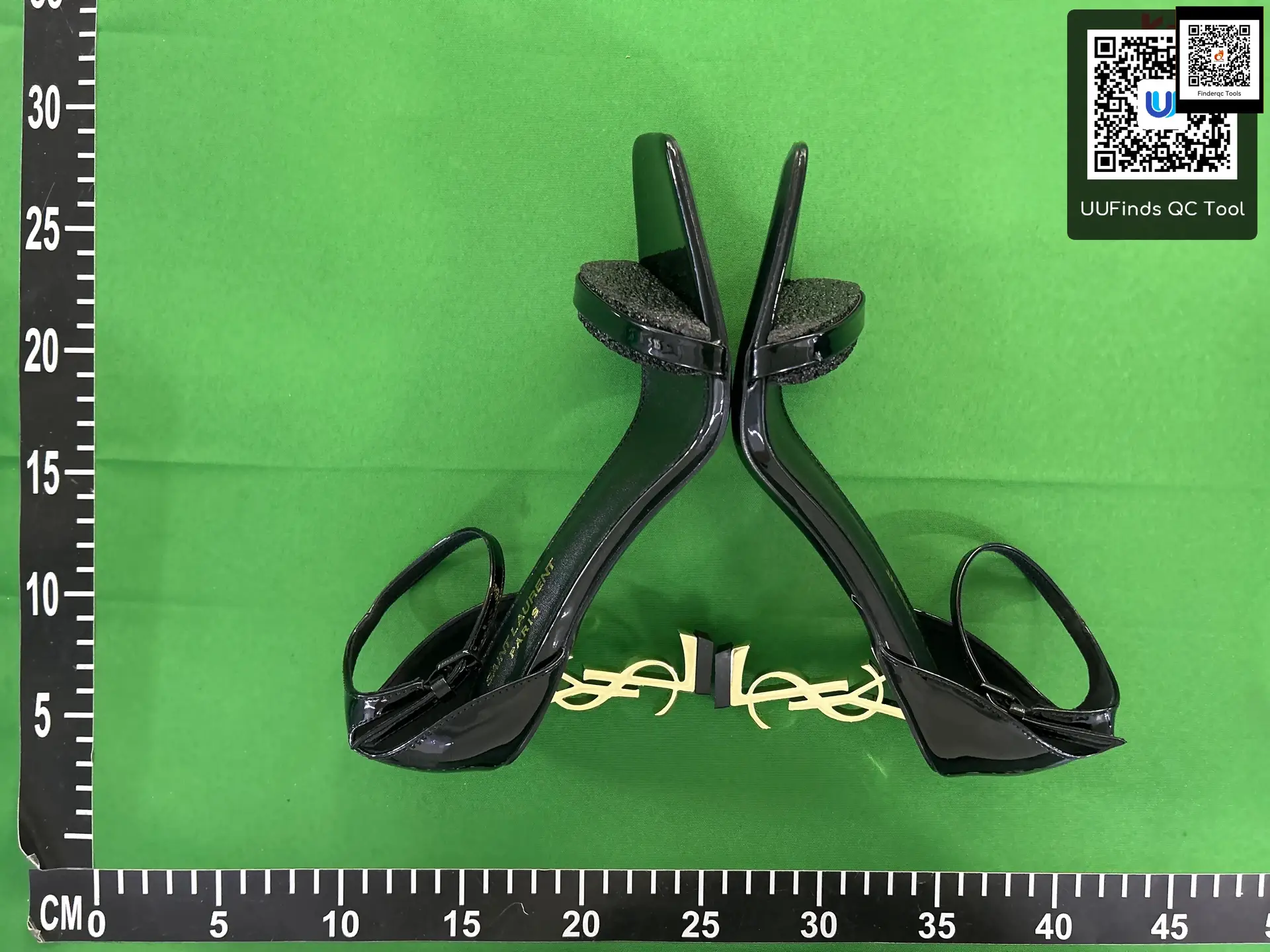 Saint Laurent Tribute Sandals Black