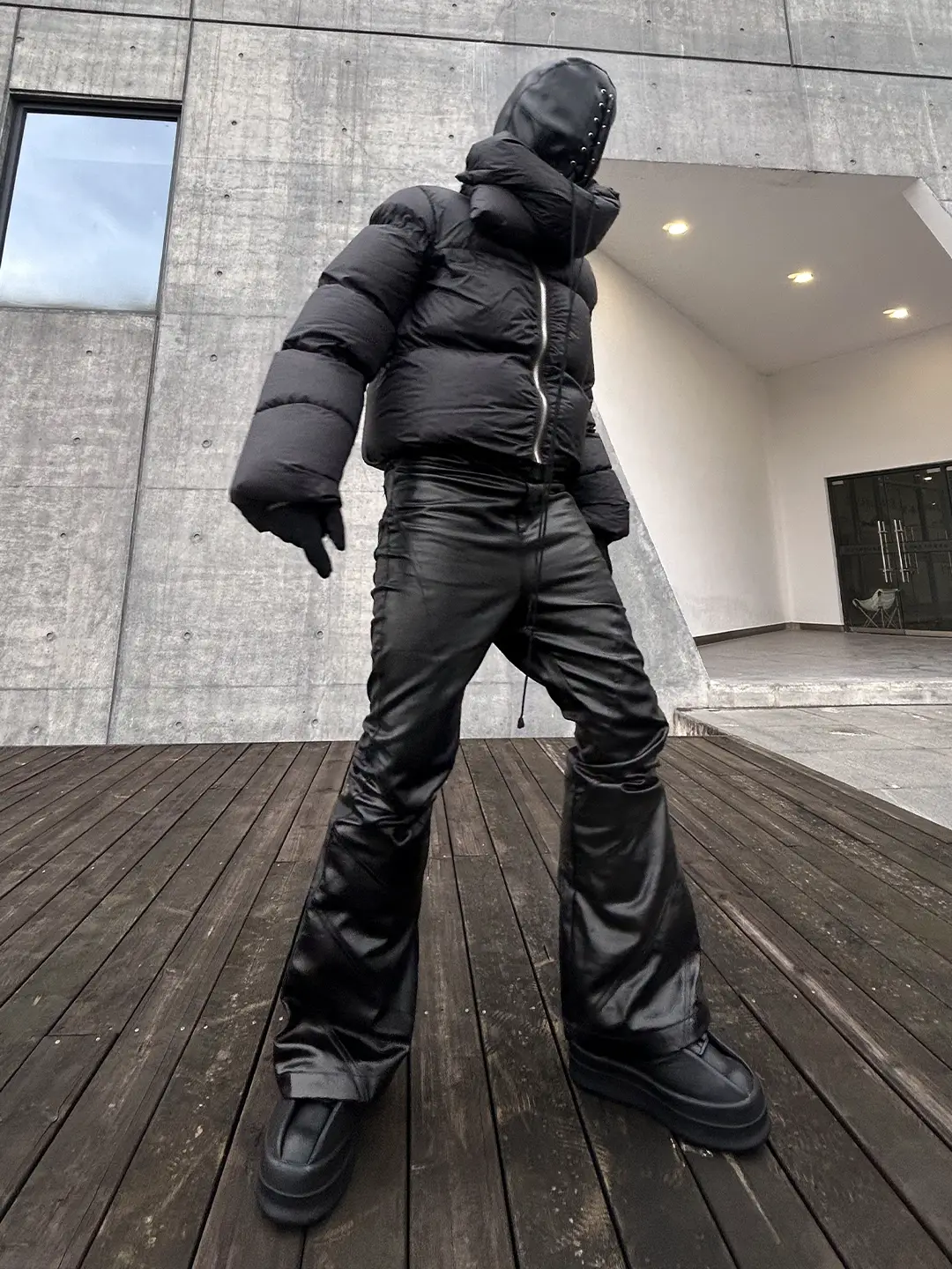 New arrival Down Outwear Pink Elephant Dark RO Style Short Down jacket Neck Collar thickened Bread Down jacket
