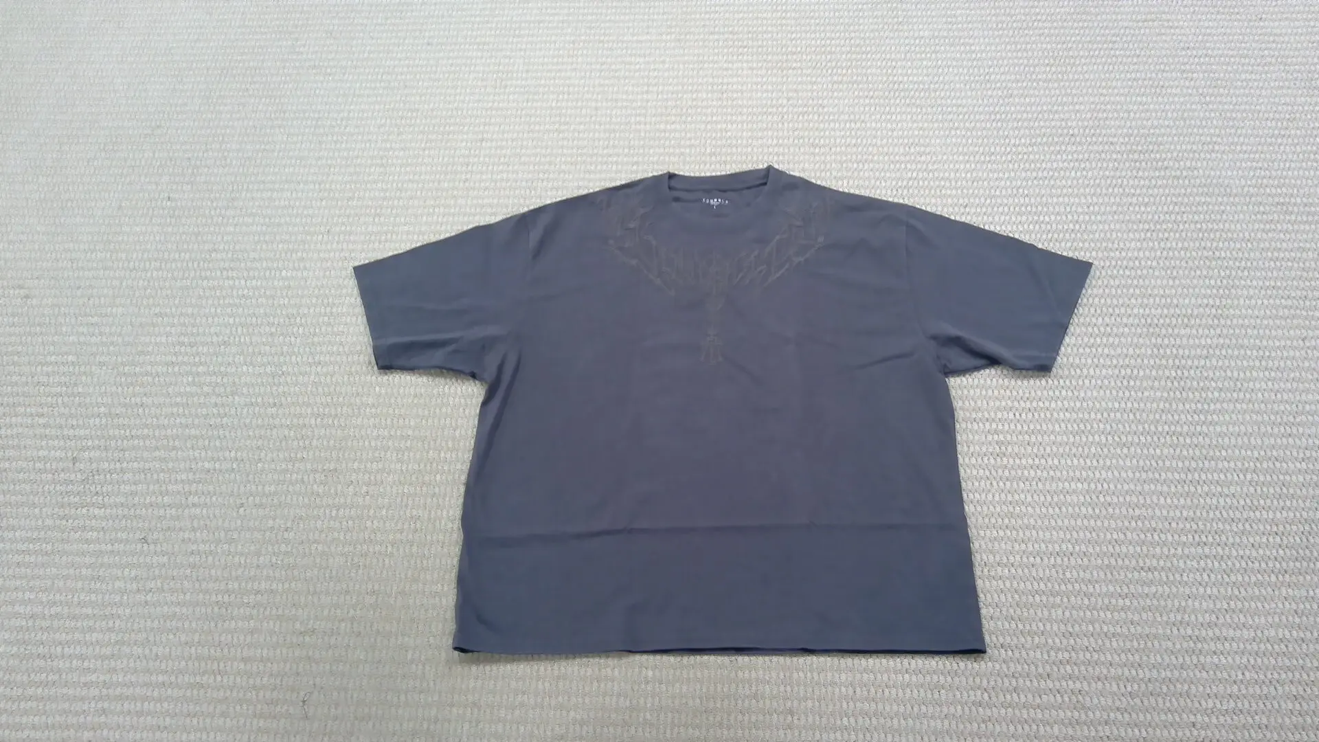 YLA Fitness Men's Short Sleeve Embroidered T-Shirt