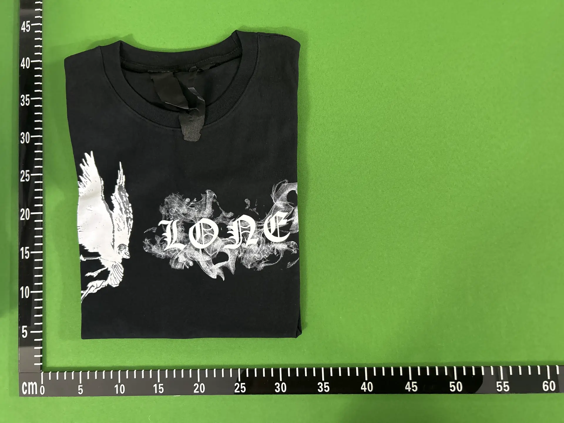 Lone Black Short-Sleeve T-Shirt