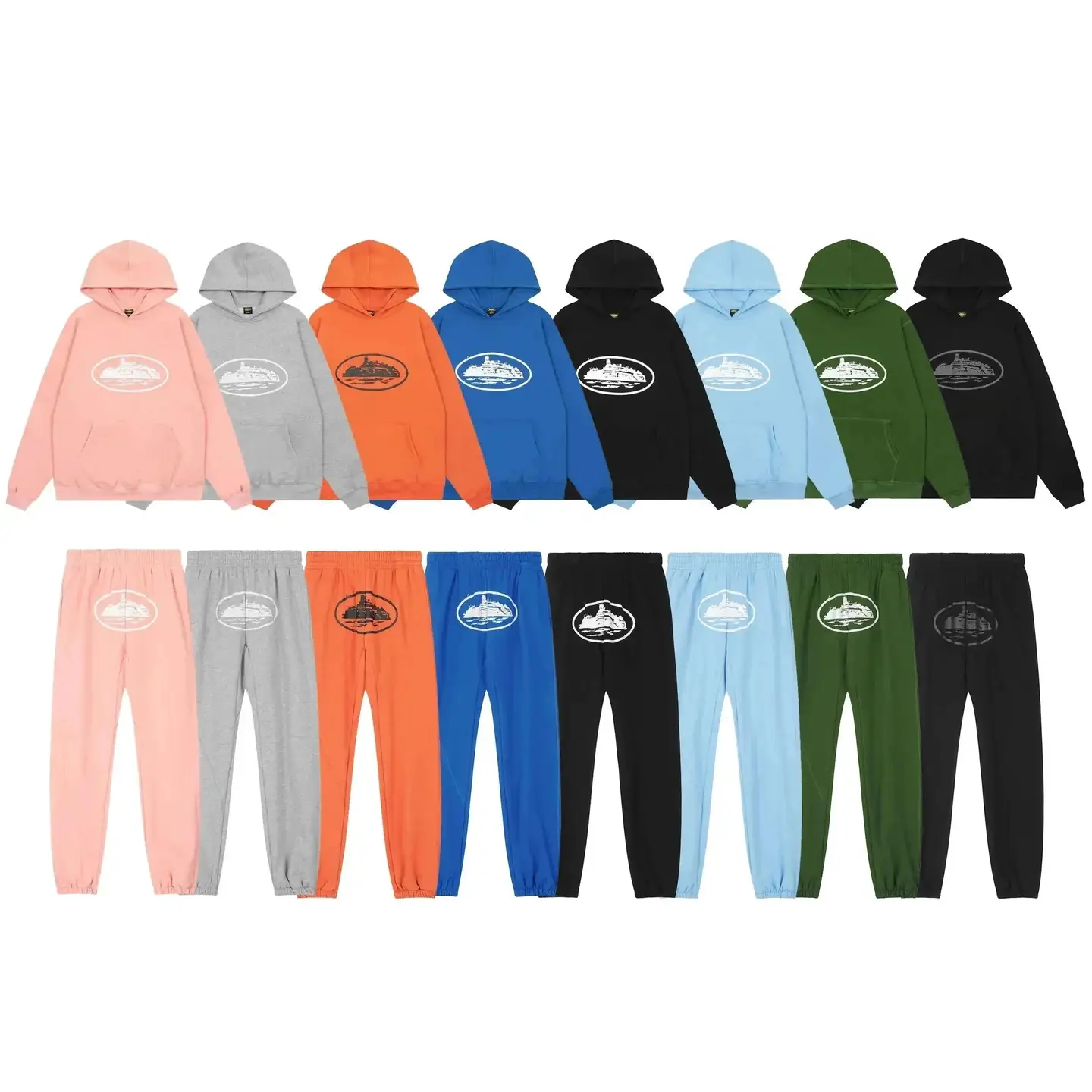 D-Fashion classic comfortable and versatile hoodie set PK quality+18359305797