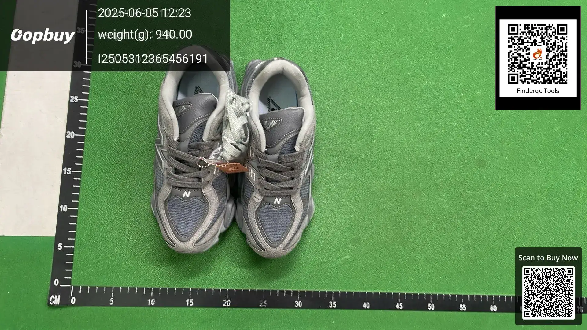 2025 Putian Shoes NB9060 Little Elephant Hooves Pure Original High Version Cross-border Spring and Autumn Height Increase Yuan Zu Grey Dad Shoes