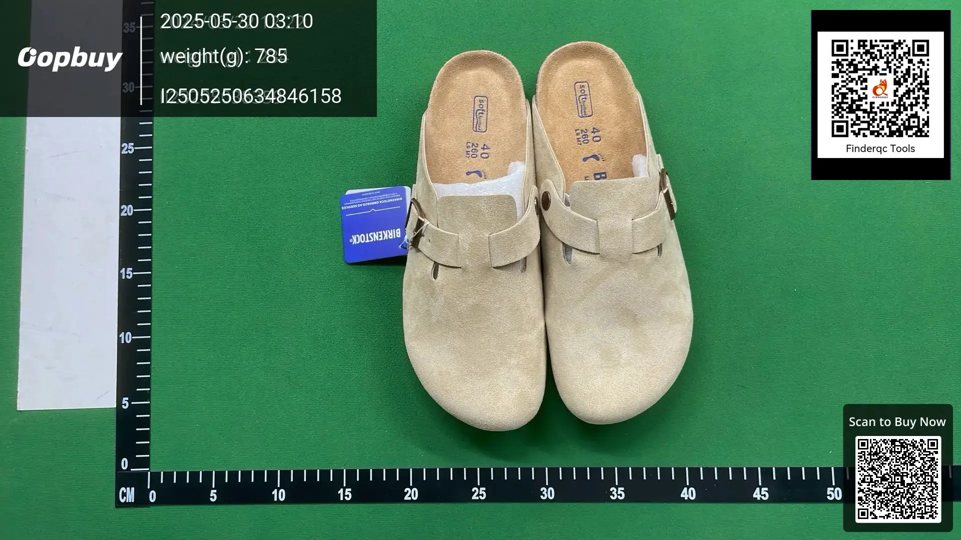 Birkenstock Boston Suede Taupe