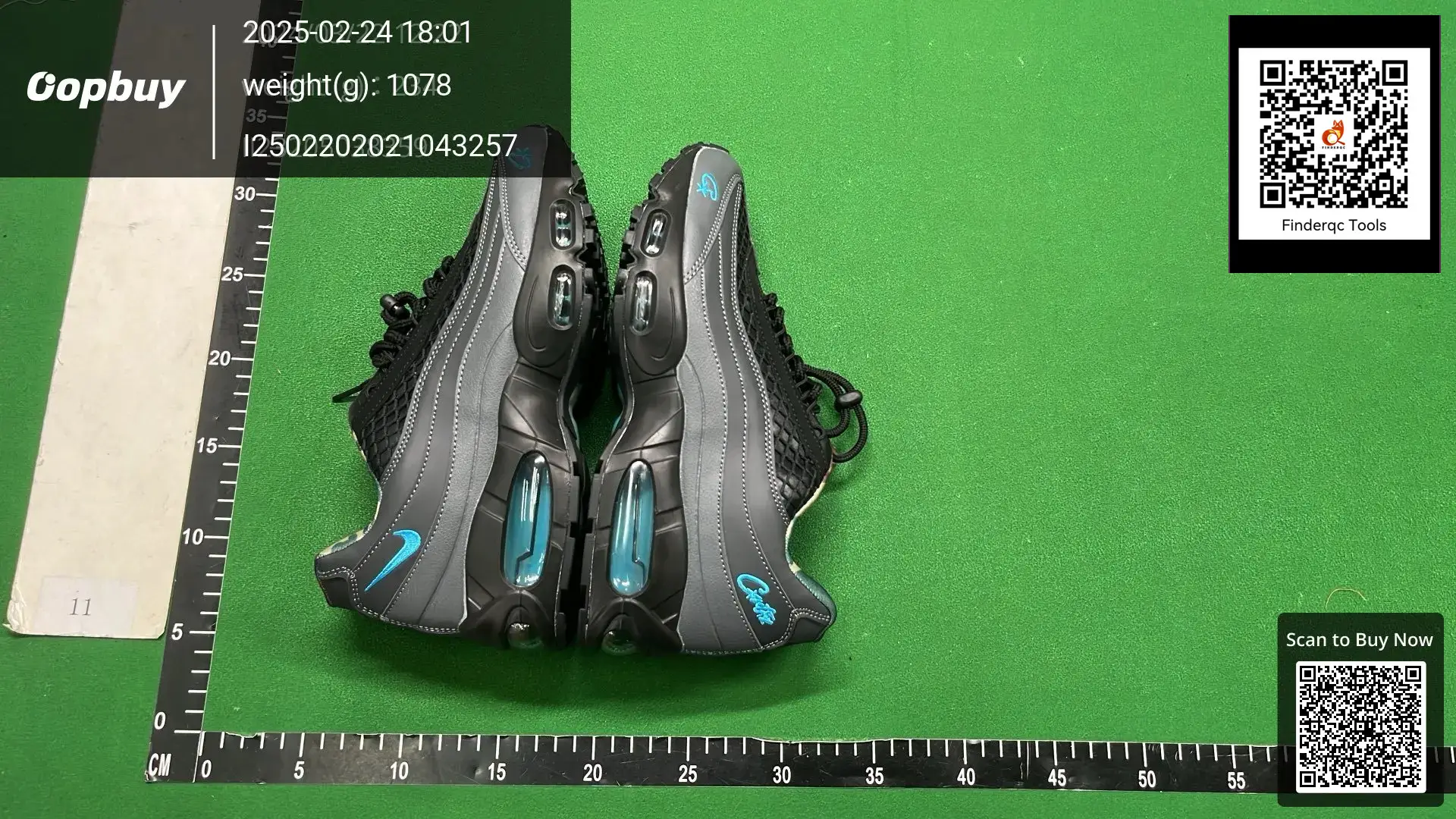Nike Air Max 95 Black Teal