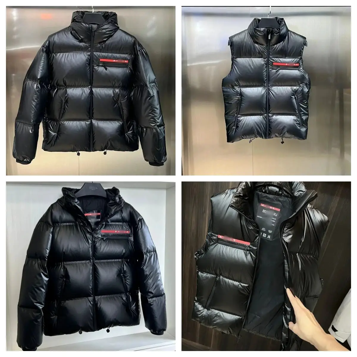 PA普冬季御寒蓬松面包羽绒服拉链款男女时尚休闲外套