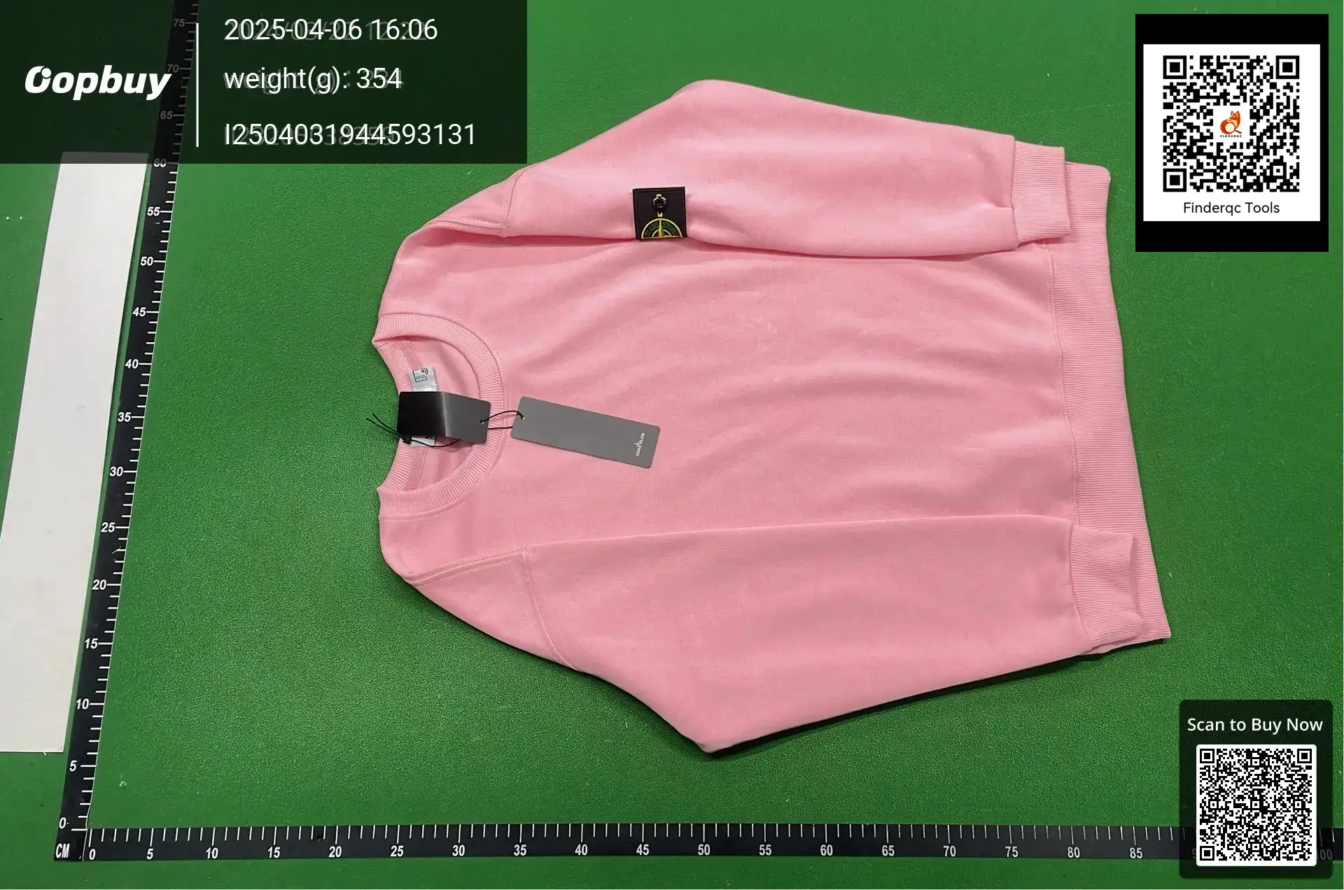 Stone Island Crewneck Sweatshirt Pink