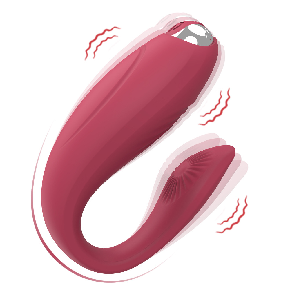 Una 4 generation silicone rechargeable massager for women to wear out masturbation adult sex toys wholesale generation