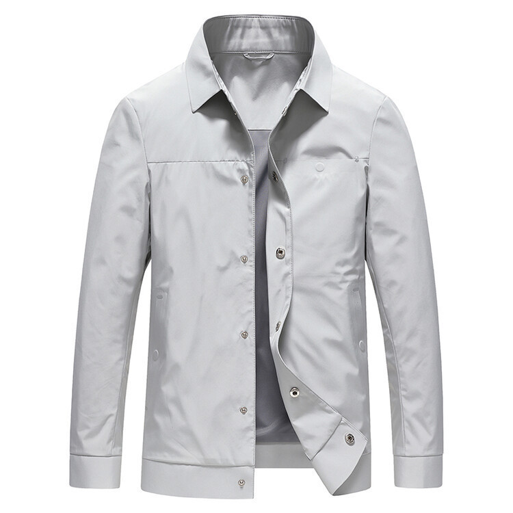 Jacket men's 2024 spring and autumn new Korean handsome frock lapel fashion men's top