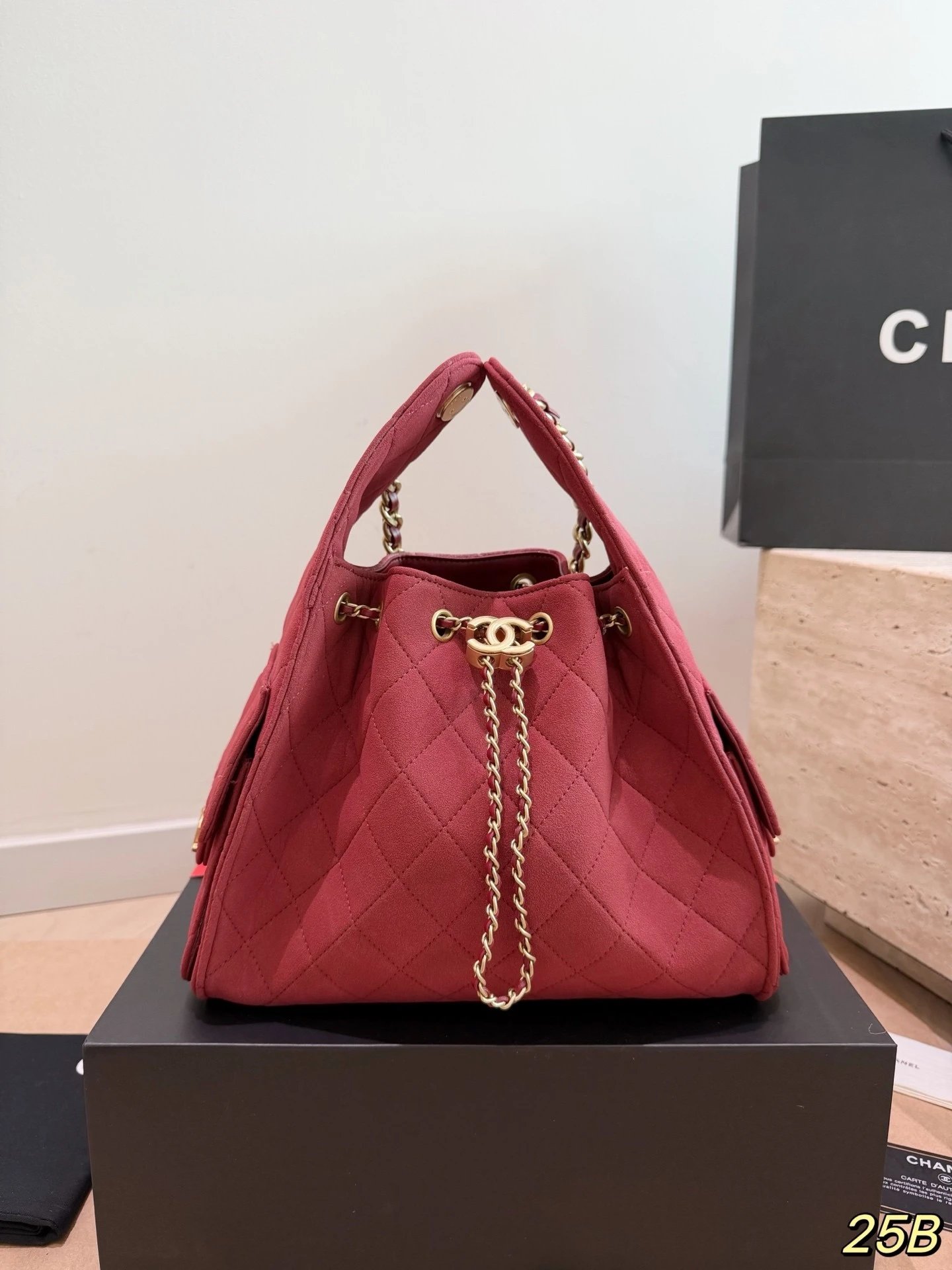 Chanel 25B Bucket Bag