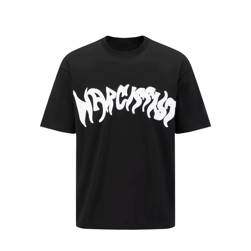Narcissist Whole Lotta Red Wlr Tour Loose Slogan Graphic Short-Sleeve