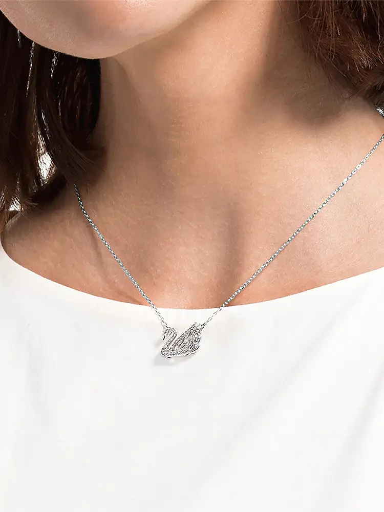 Swarovski Swan Necklace Swan 125Th Anniversary Crystal Gift