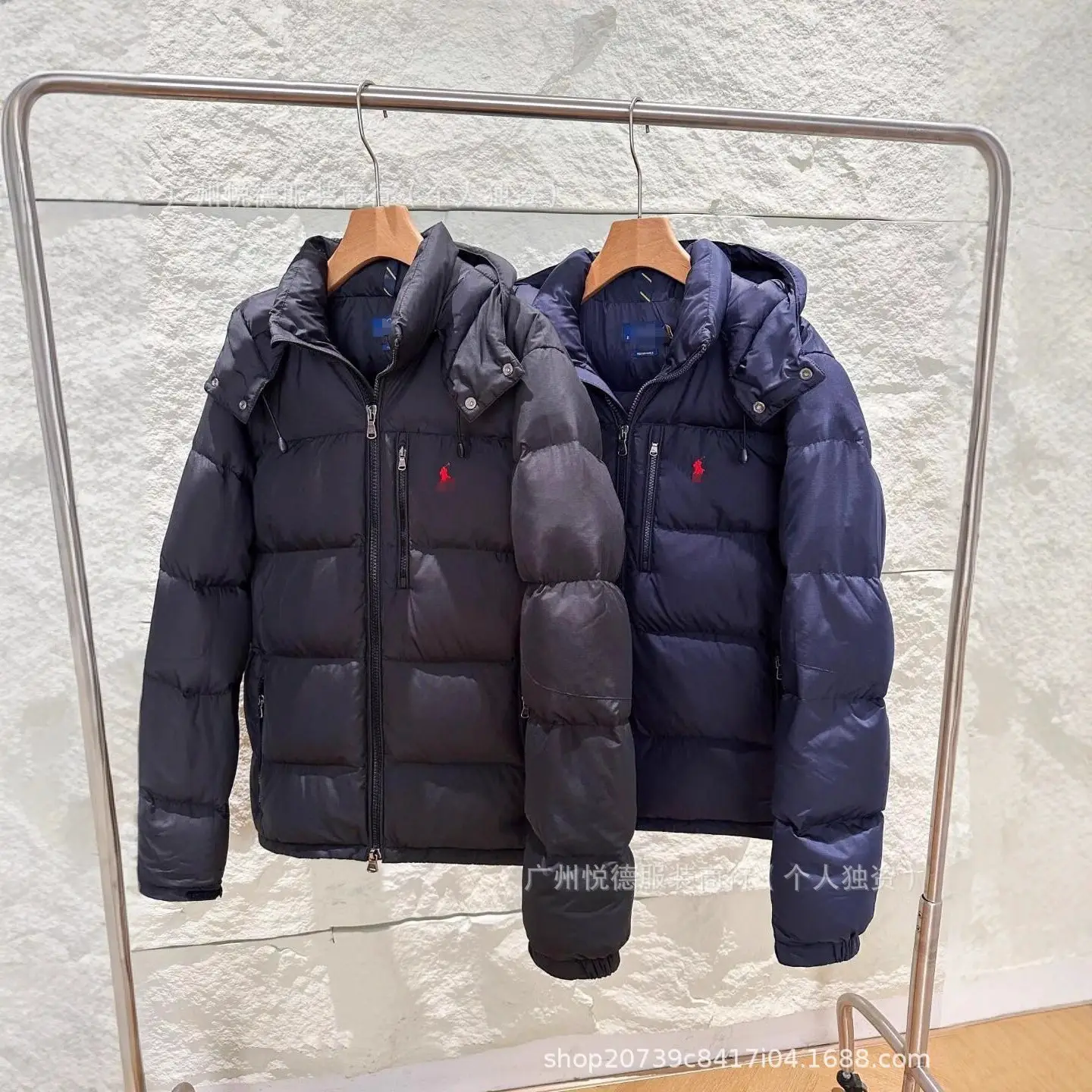 Ralph RL Pony Cotton Jacket Thickened Warm Men's Coat