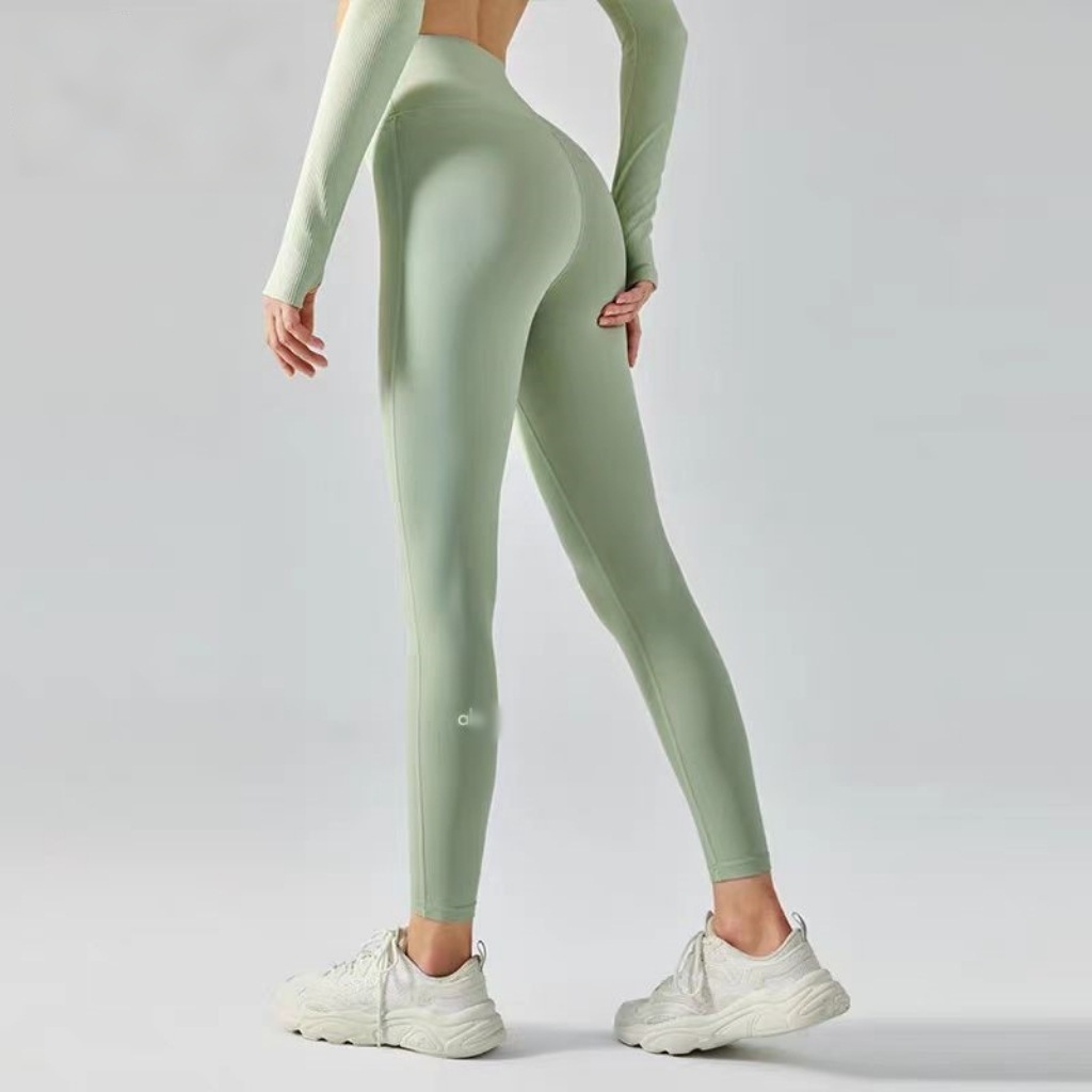 Al Yoga Pants for Women, Seamless High-Waisted Butt-Lifting Sports Tight-Fitting Running Training Quick-Dry Fitness Pants for Women QC-foto från 1688 på Qualit.ly