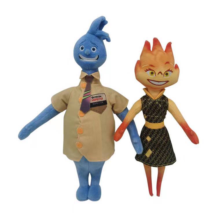 Cross-Border New Elemental Plush Zootopia Peripheral Plush Toys Cartoon Dolls