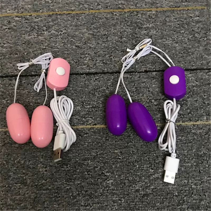 USB Powerful Vibrating Single/Double G-Spot Stimulation Orgasm Silent Waterproof Female Products Masturbation Device Sex Toy