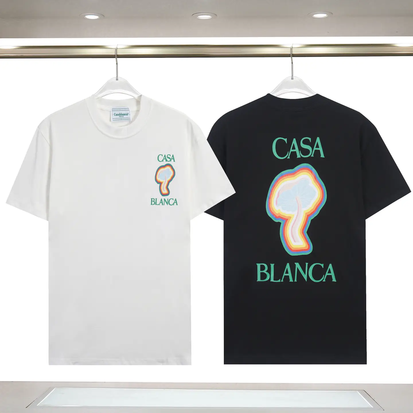 Casablanca Washed Old Export Casablanca New Rainbow Mushroom Letter Log
