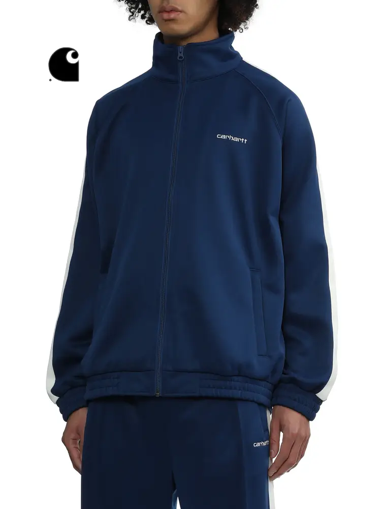 Carhartt Wip Sweatshirt Outwear Men's Fall and winter Preppy style Logo letter Embroider Contrast Color Sports 33088m