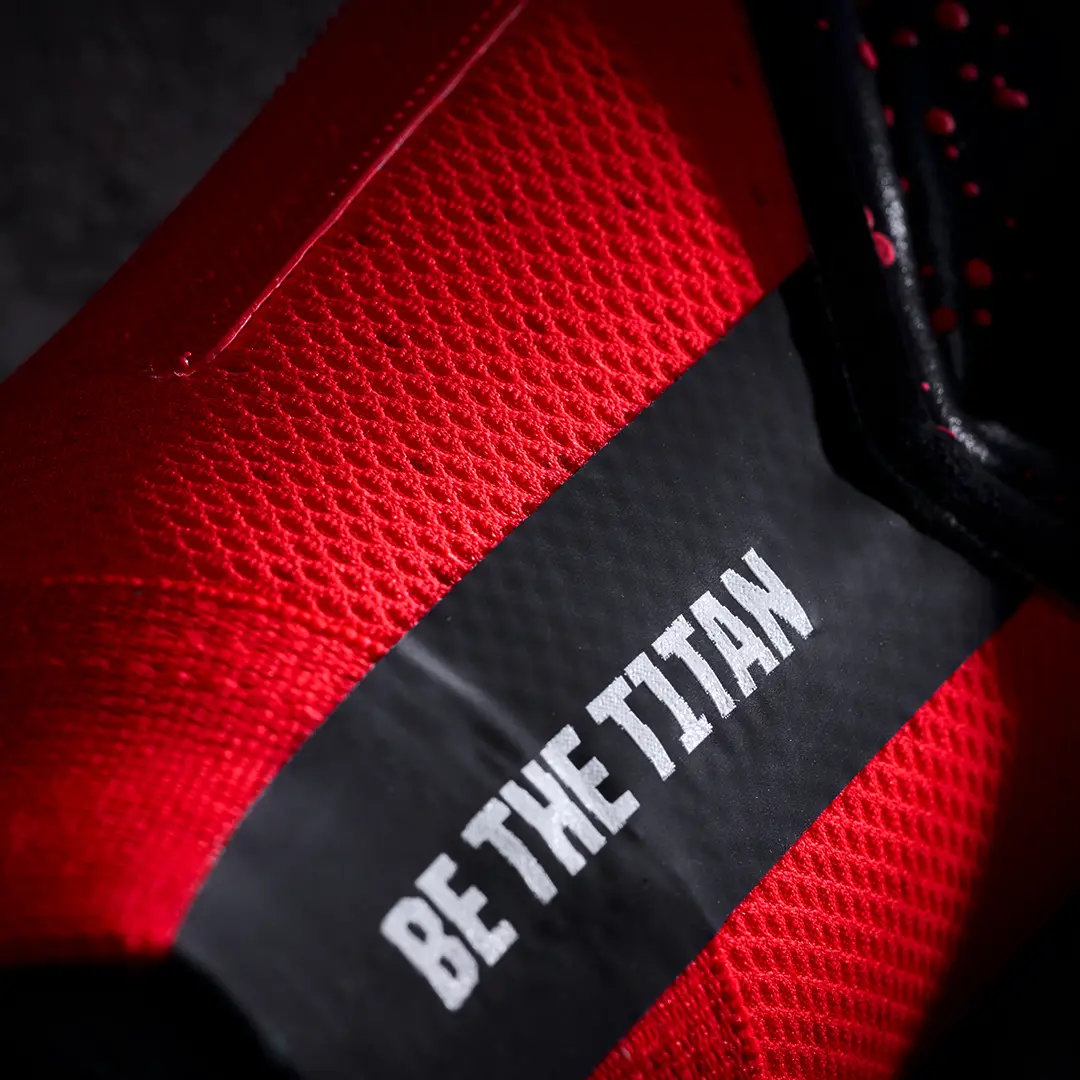 German T1Tan Rebel 2.0 Solar Red Removable Wrist Strap Professional Goalkeeper Gloves