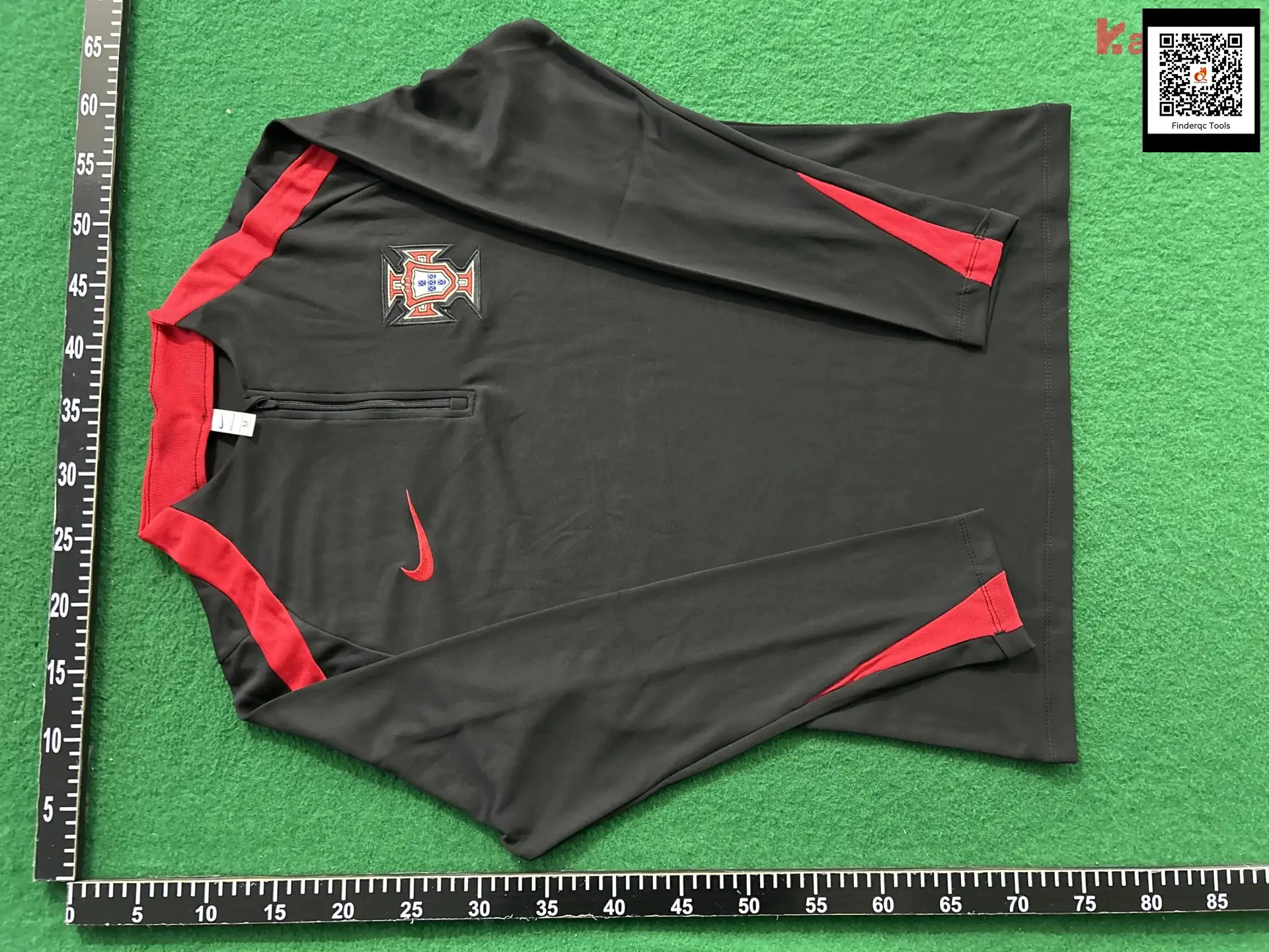 Nike Portugal National Football Team Quarter Zip