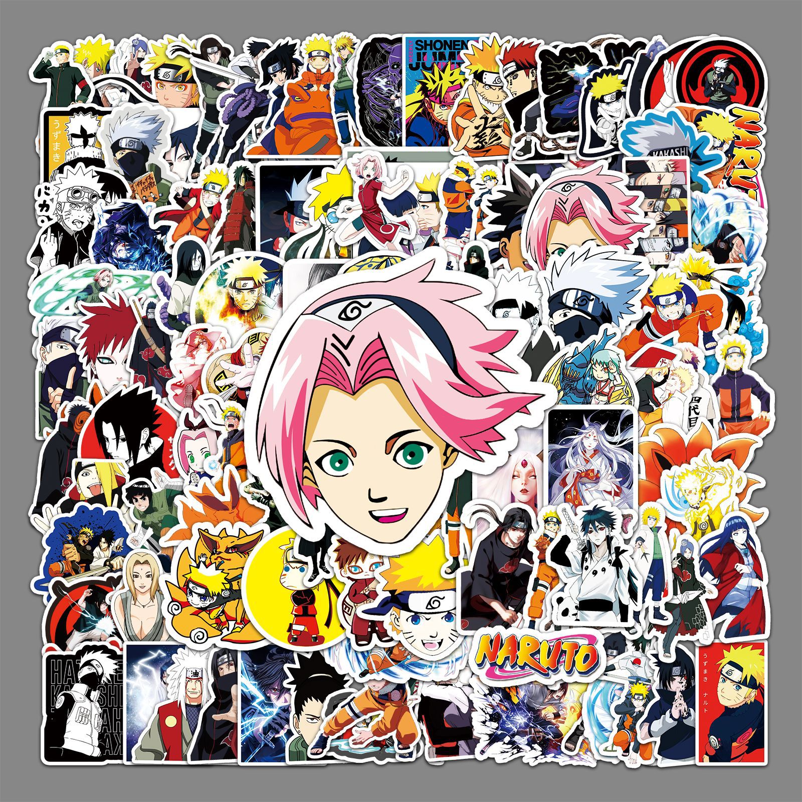 115 pieces of cartoon day diffuse Naruto anime personality DIY decoration luggage scooter car creative stickers