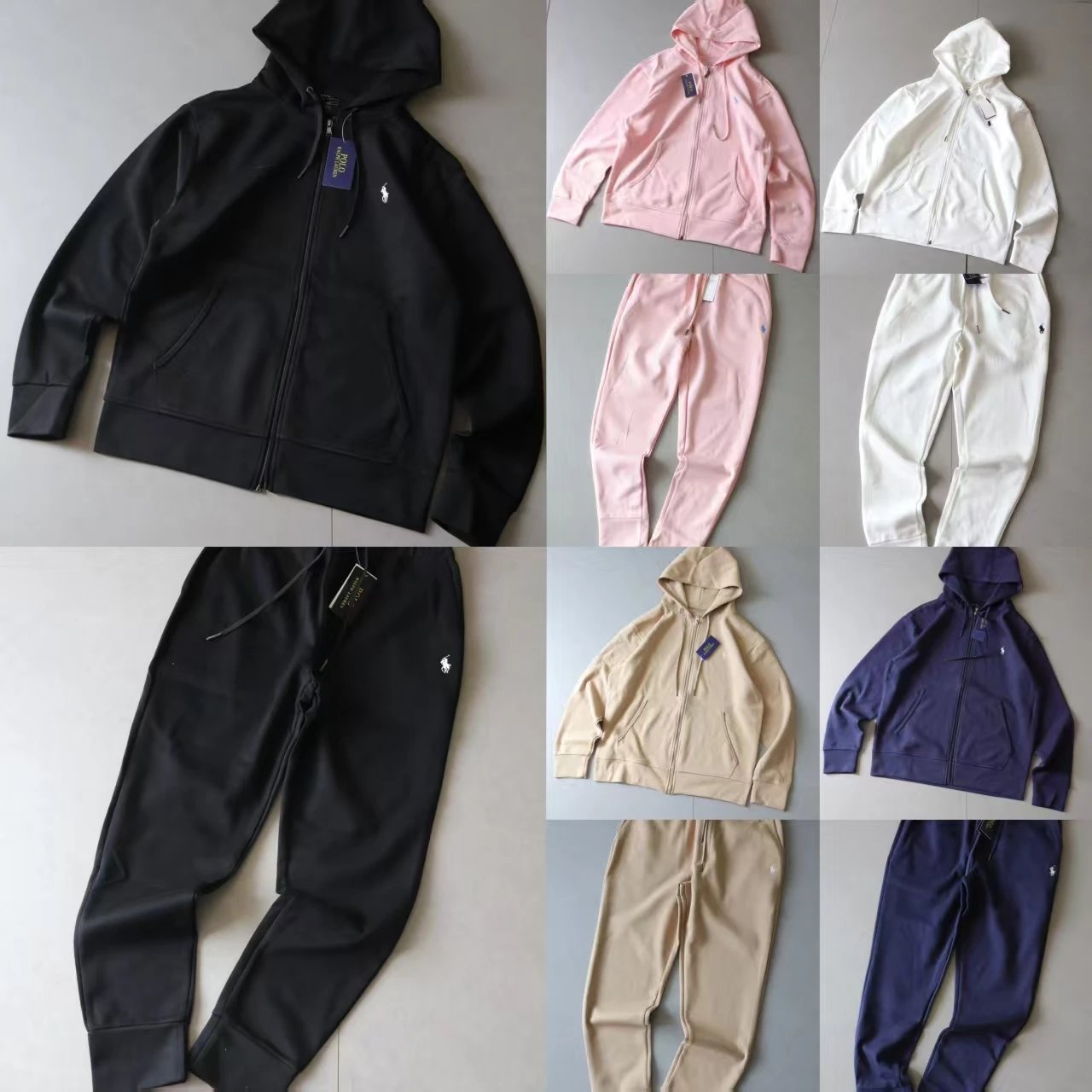 Ralph Lauren Hoodie and Sweatpants Set QC 写真 WEIDIAN Qualit.ly