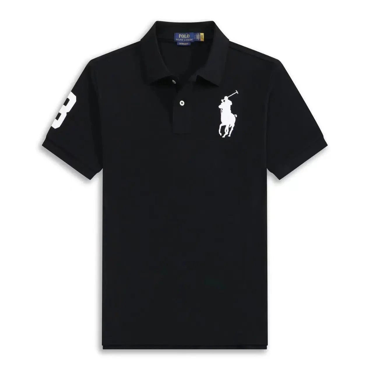 Polo Ralph Lauren Custom Fit Polo Shirt with Number 3