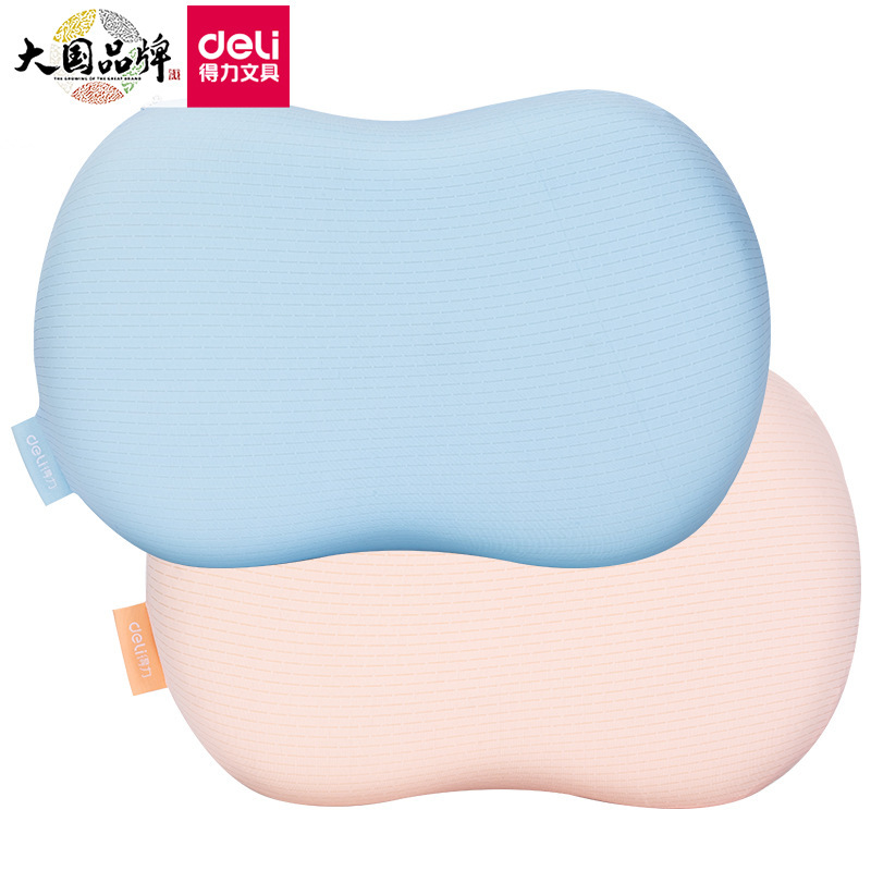 Deli Yx120 Pillow Classroom Sleeping Breathable and Comfortable Skin-Friendly and Smooth Lying on the Table Nap Safe Nap Pillow
