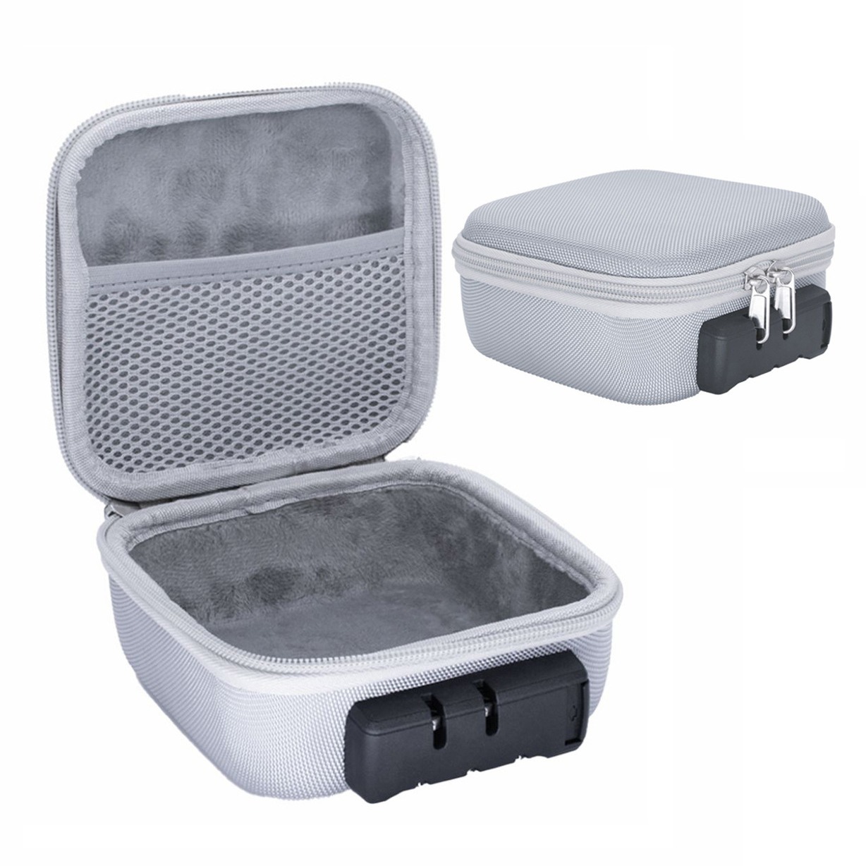 Chastity lock storage bag CB lock box combination lock bag flannel secret hidden key lock box men's sex toys