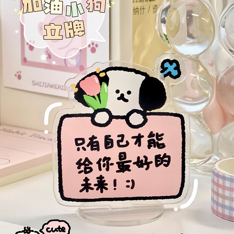 Desktop Girl's Decoration Desk Office Decorations Arrangement Small Brand Decorations Cute Student Room Desk