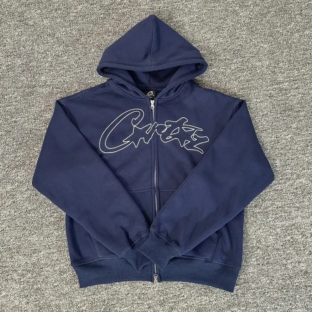 Cortex Zip Hoodie Navy