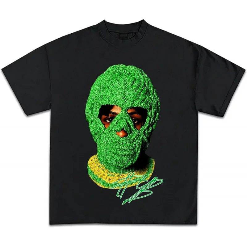 European Size Cotton Tguzado Rapper Graphic T-Shirt Rap Tee Concert Merch a