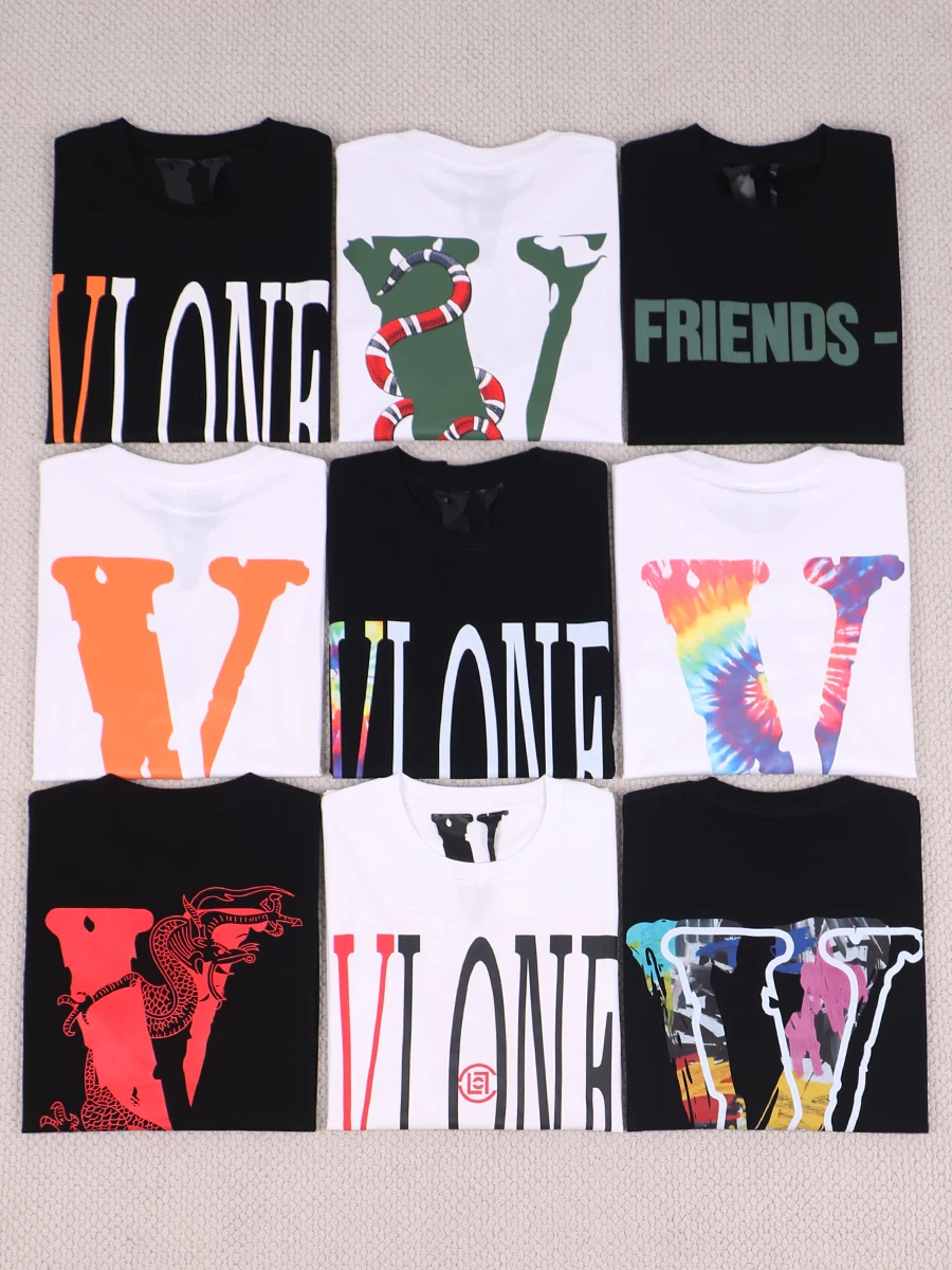 Korean Style American Trendy Hip-Hop Brand Short-Sleeve T-Shirt for Men, High Street Style, Same Style as Wang Yibo, ins Couple Fast Women's Summer