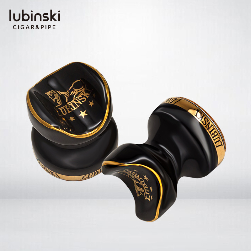 Lubinski Cigar Holder Ceramic Cigar Holder Lubinski Portable Cigar Holder 2 Pieces in a Box