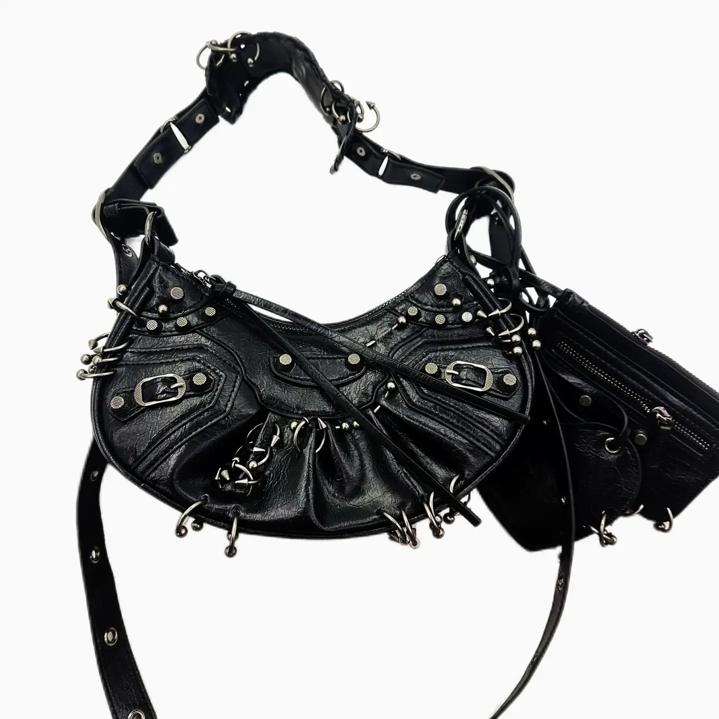 (Continuously Updated) Foreign Trade Niche Stylish High-End Design Trendy Commuter Bag Handbag Shoulder Bag Crossbody Bag for Women