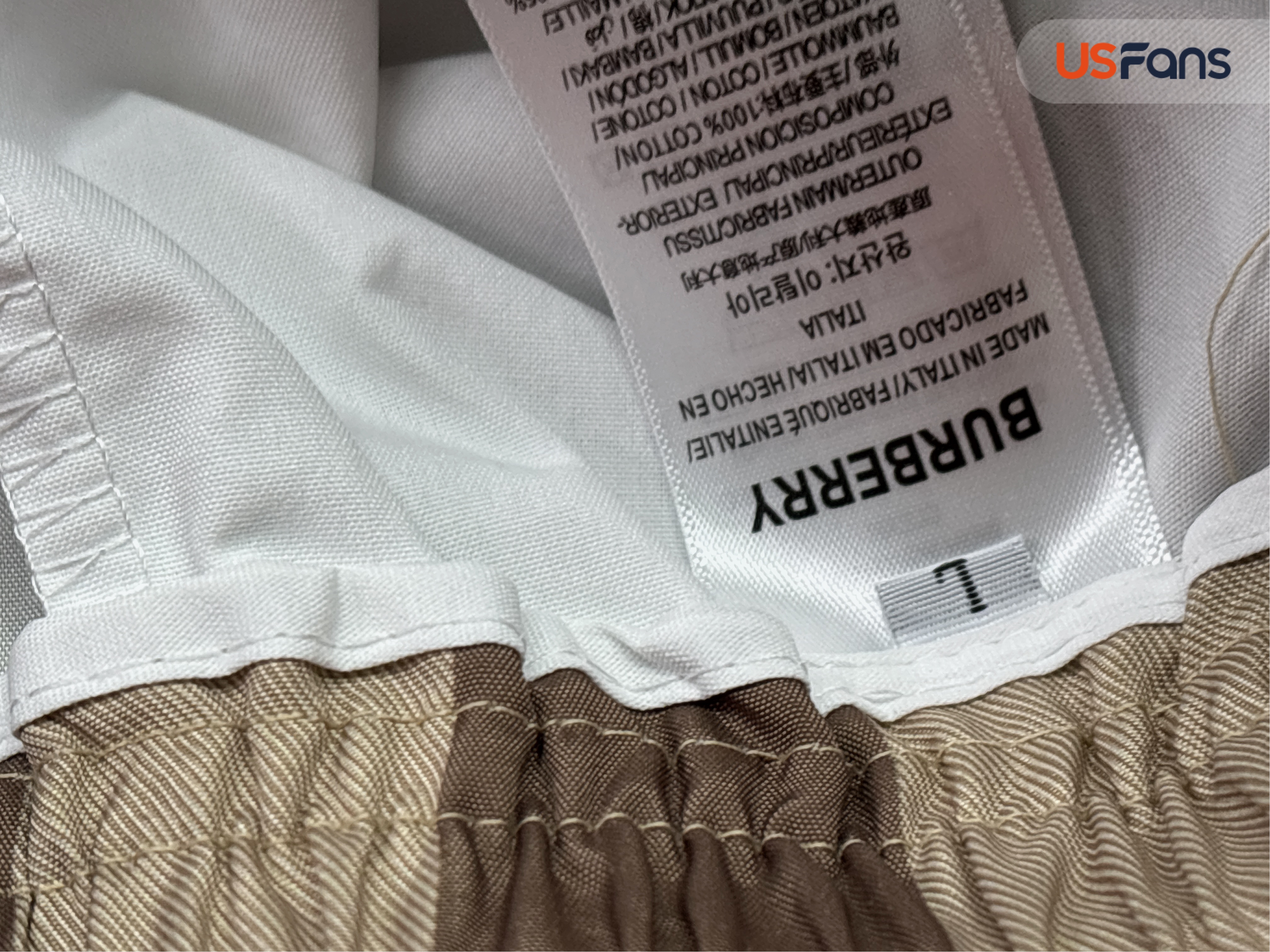 Burberry Check Shorts QC