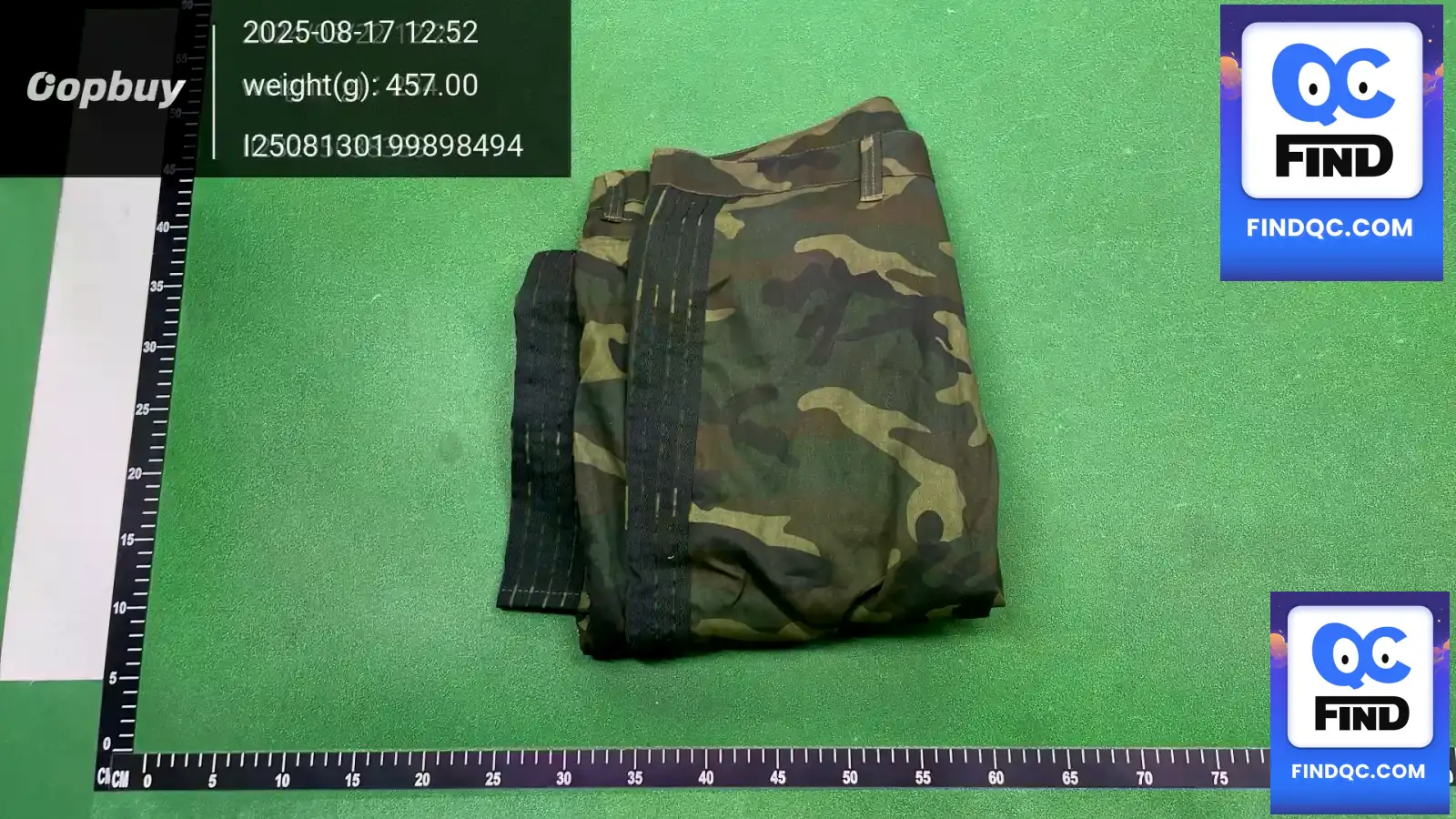 Men's Camouflage Loose Straight Wide-Leg Pants