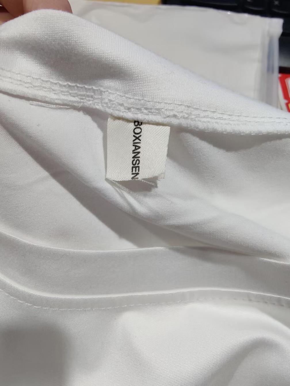 Boxiansen White T-Shirt QC photo from 1688 on Qualit.ly