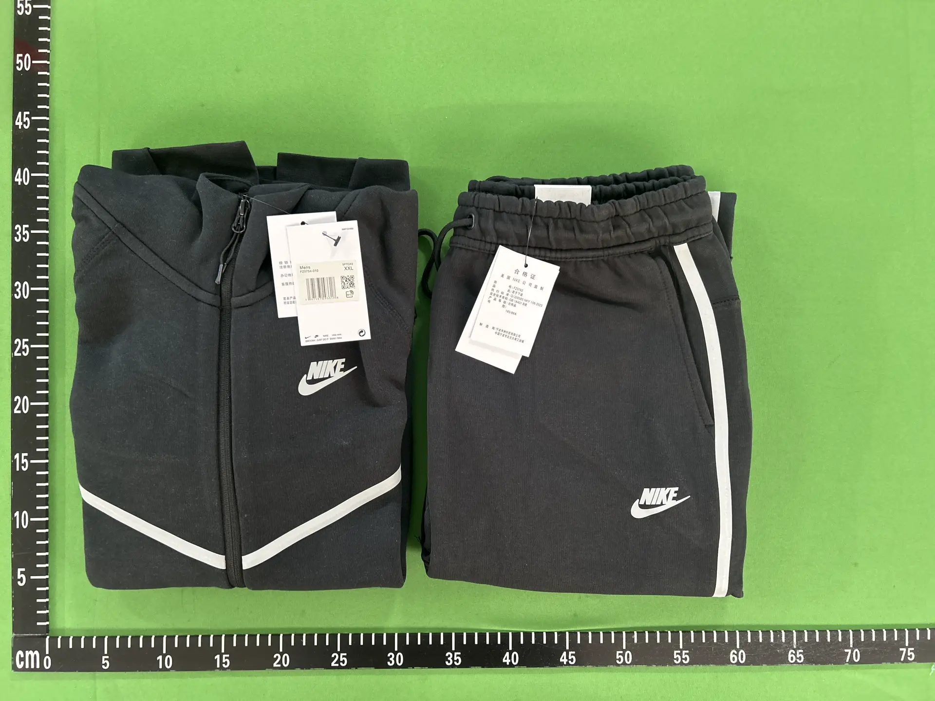 Nike Tech Fleece Full-Zip Hoodie and Pants Set Black