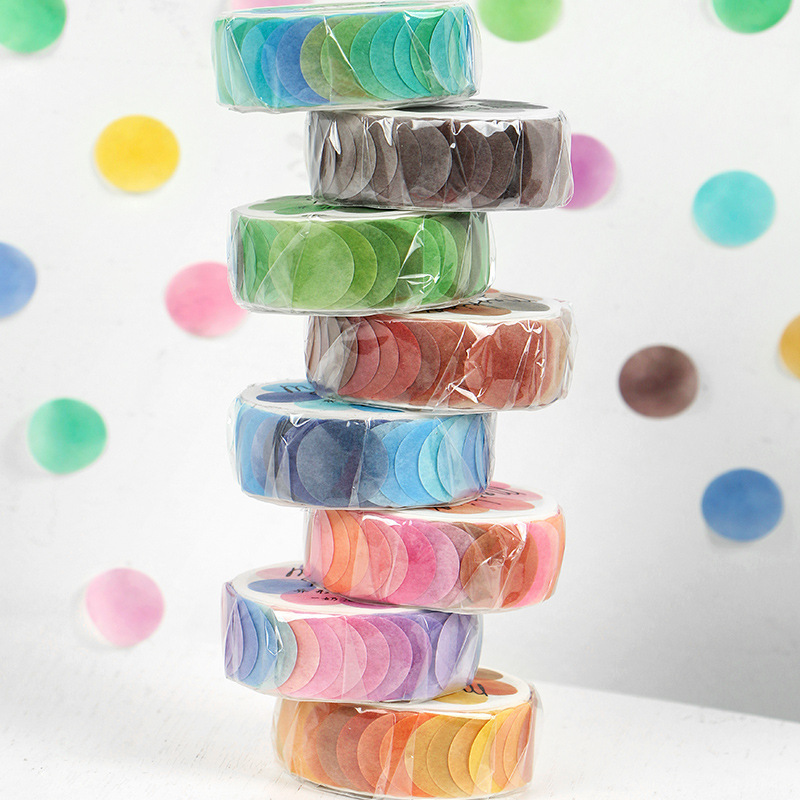 Infeel.me and Paper Tape Fruit Hard Candy Series ins Fresh Dot Hand Account Decorative Paste 100 8