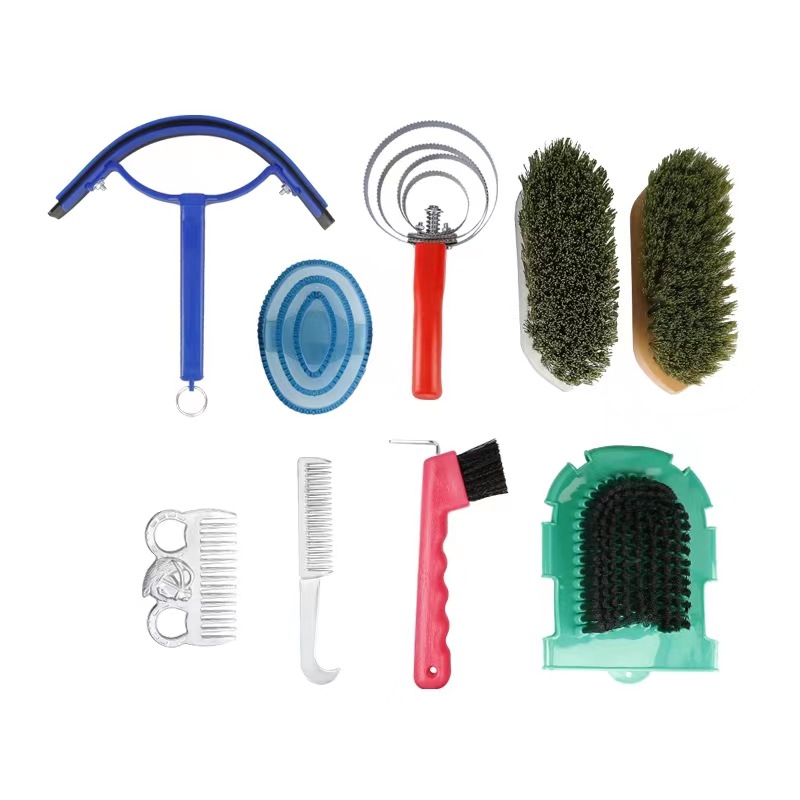 Horse Washing Brush, Horse Grooming Tools, Random Color, Horse Equipment, Equestrian Supplies Factory 8801015