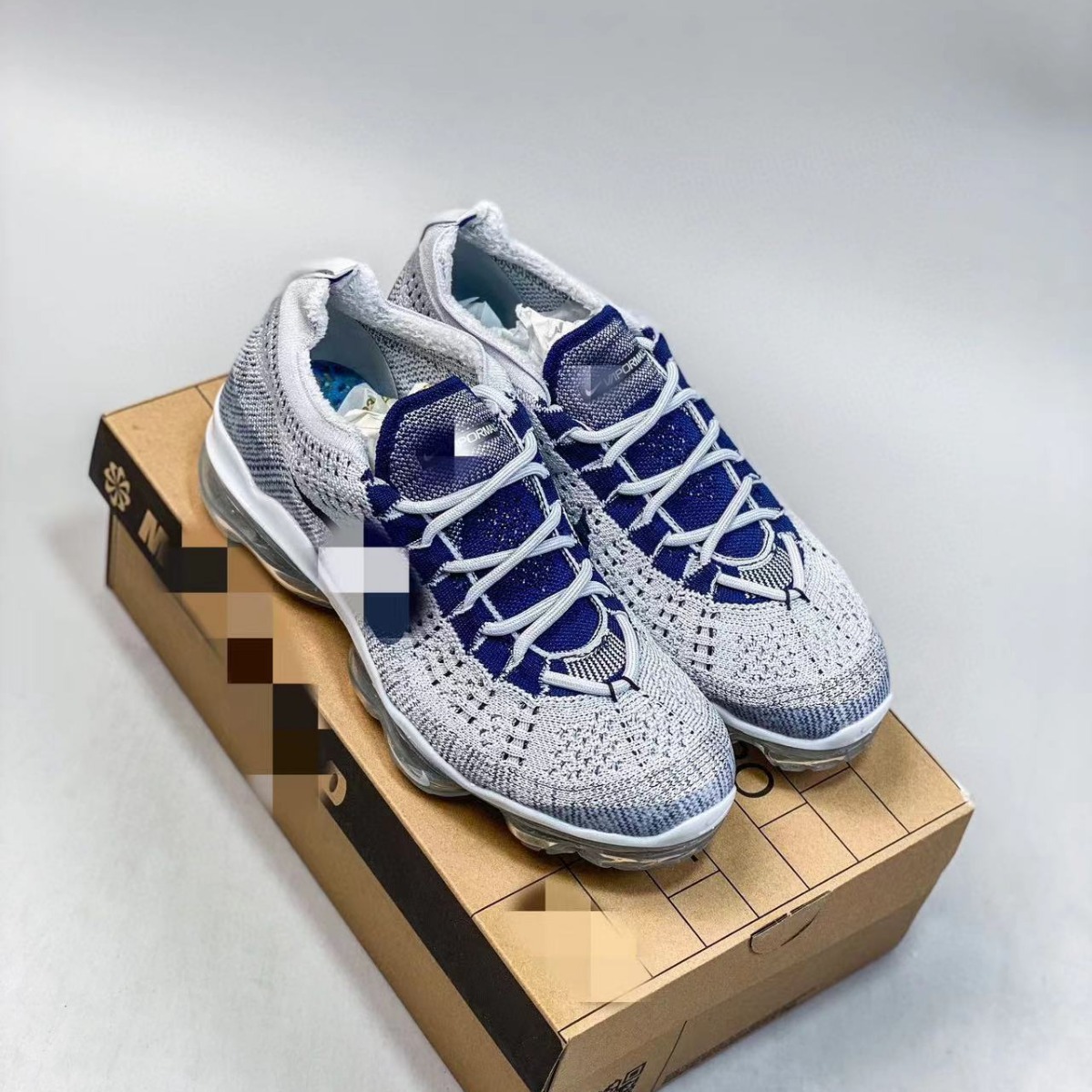 Putian Pure Original VaporMax 2023 Flyknit Full Palm Large Air Cushion Thick Bottom Couple Leisure Sports Running Shoes