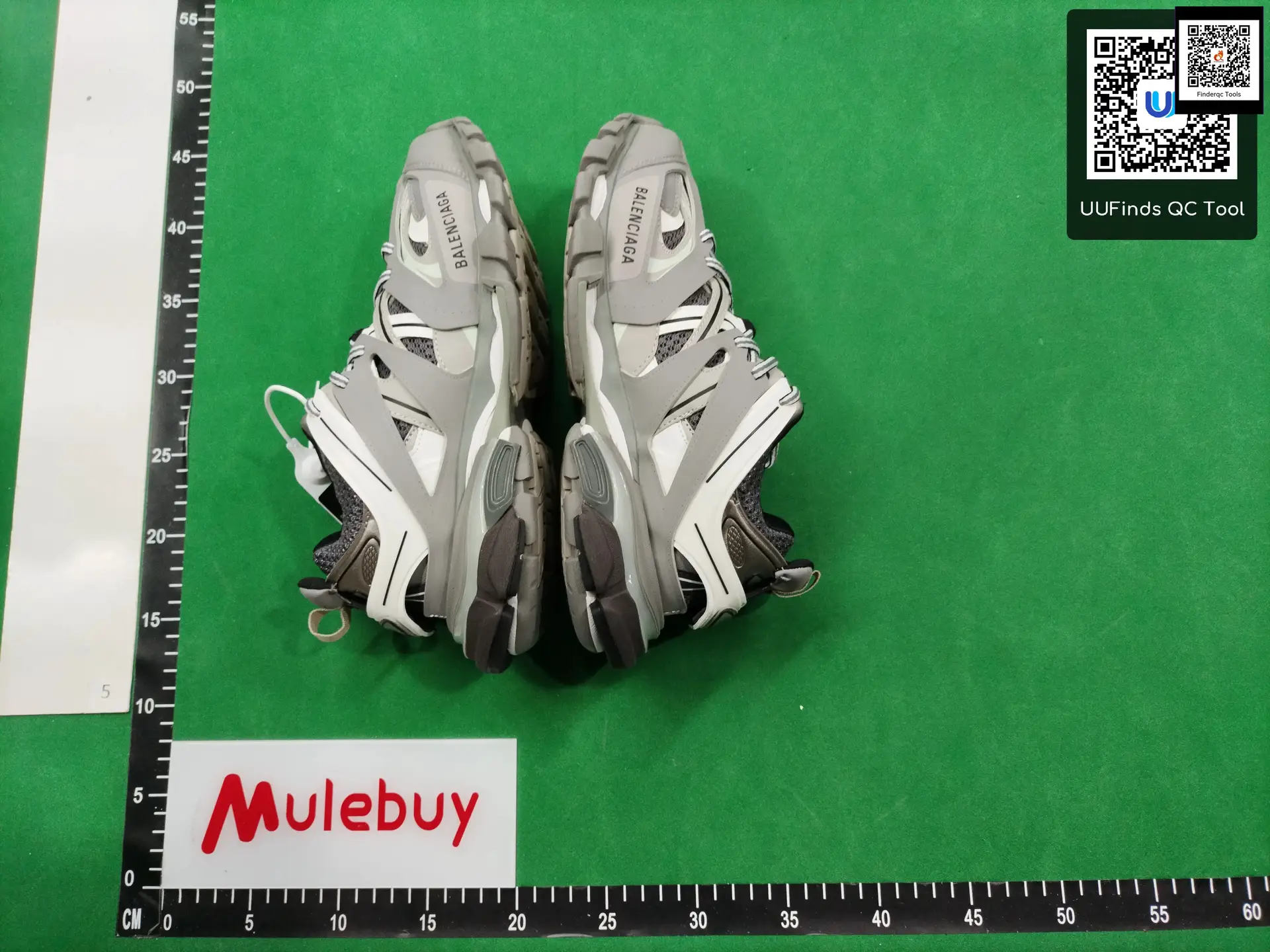 Balenciaga Track Sneakers White Grey