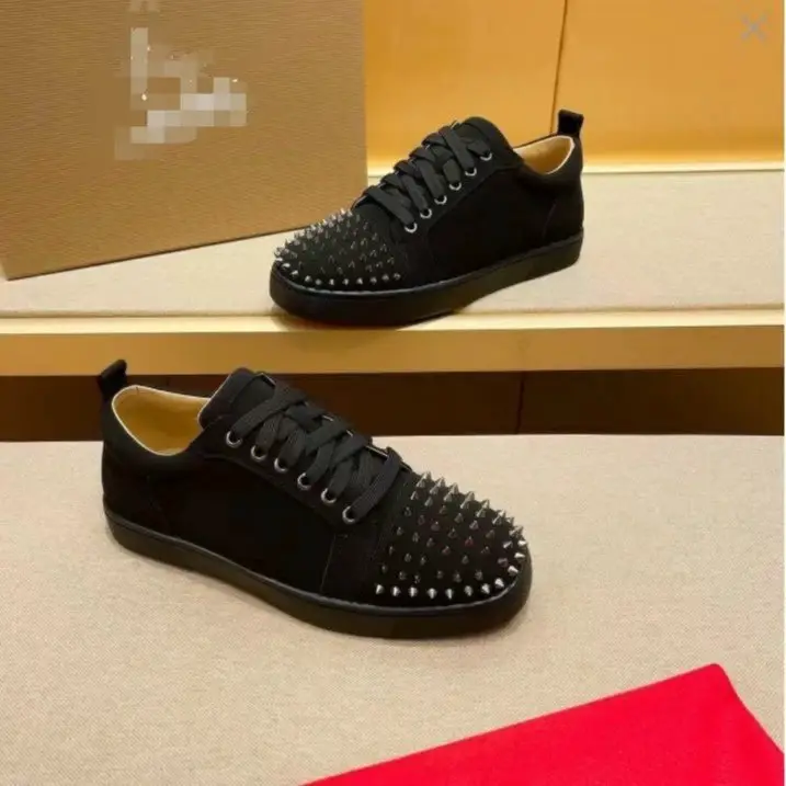 CL Ultralight Red Bottom Board Shoes Fashion High Top