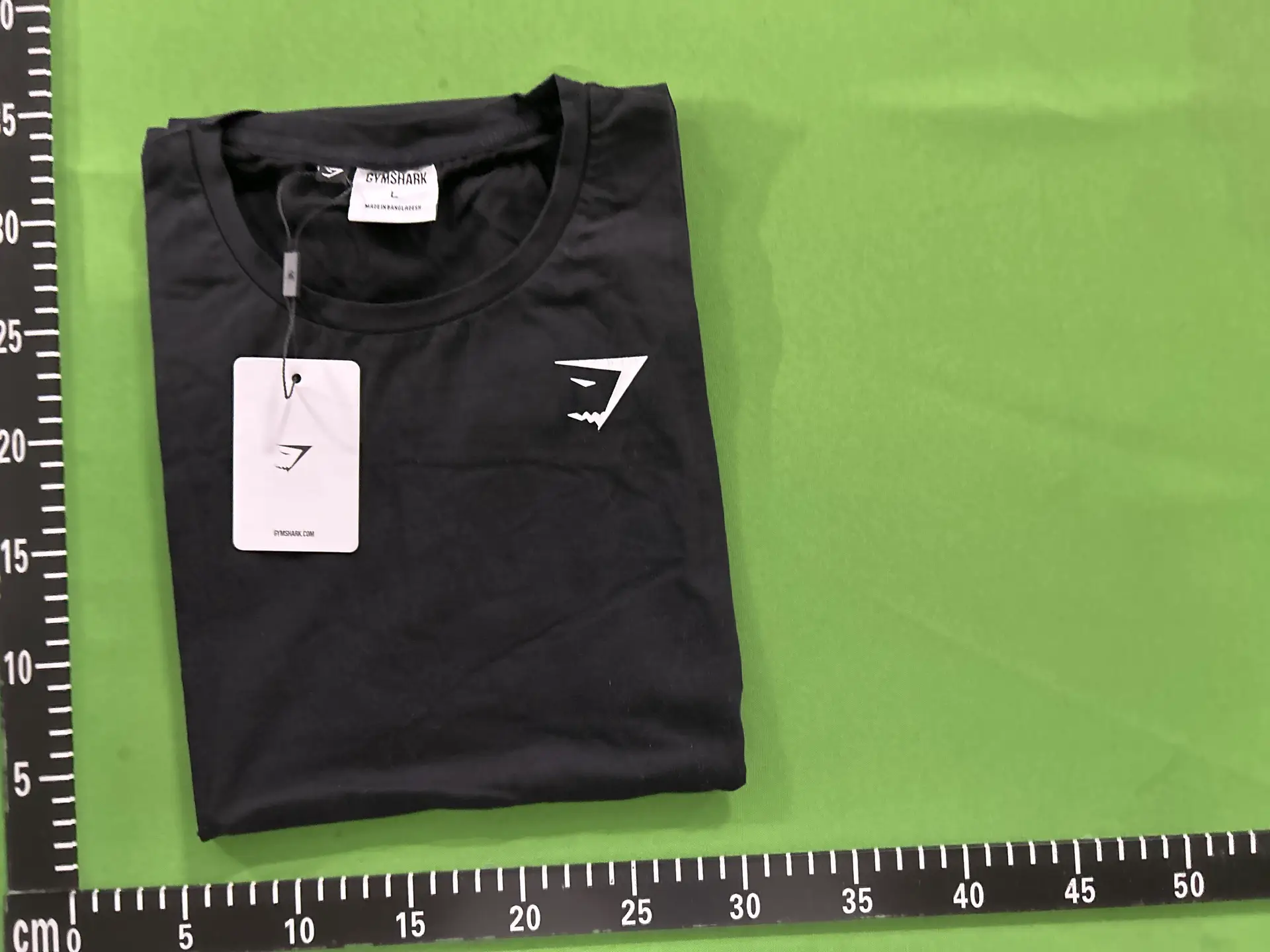 Gymshark black round neck t-shirt
