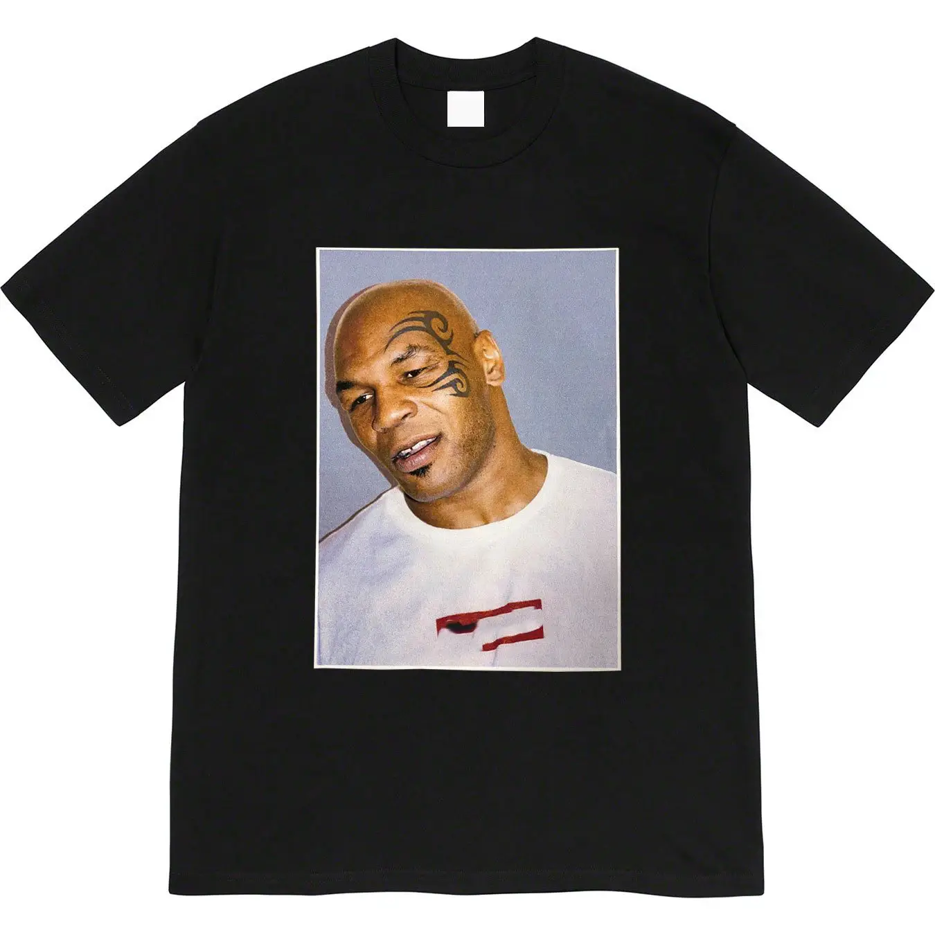 07SS Mike Tyson Tee泰森拳印花短袖T恤男女同款宽松纯棉打底衫