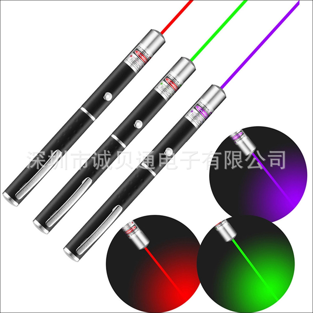 In-Stock No. 7 Battery 101 Red Light Green Light Blue-Violet Light Laser Pointing Pen Laser Positioning Aid Foto QC de 1688 na Qualit.ly