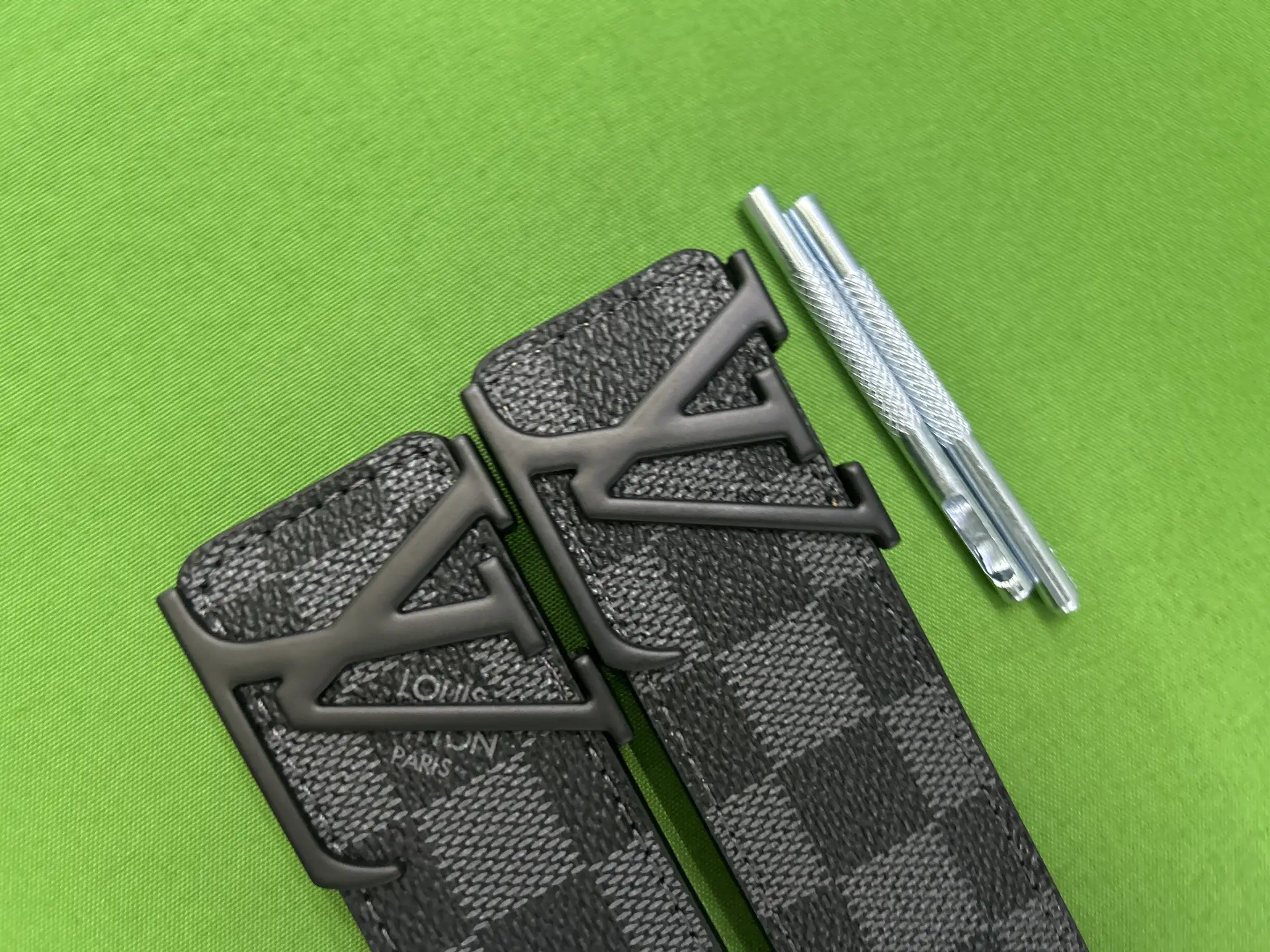 Louis Vuitton Damier Graphite Belt