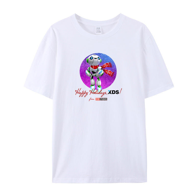 ebay Amazon wish AliExpress LAZADA foreign trade NASA spaceman cotton printed short sleeve t-shirt